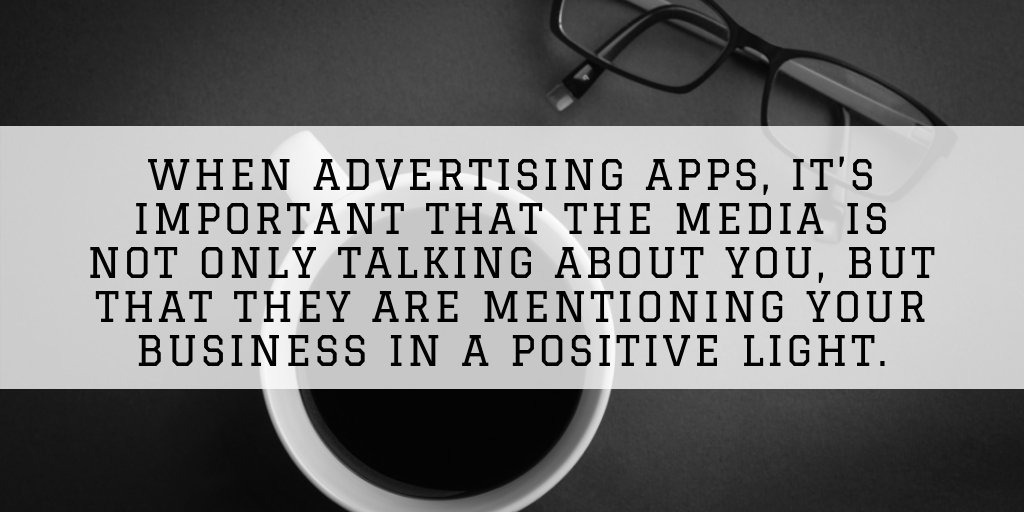 App advertising - using PR