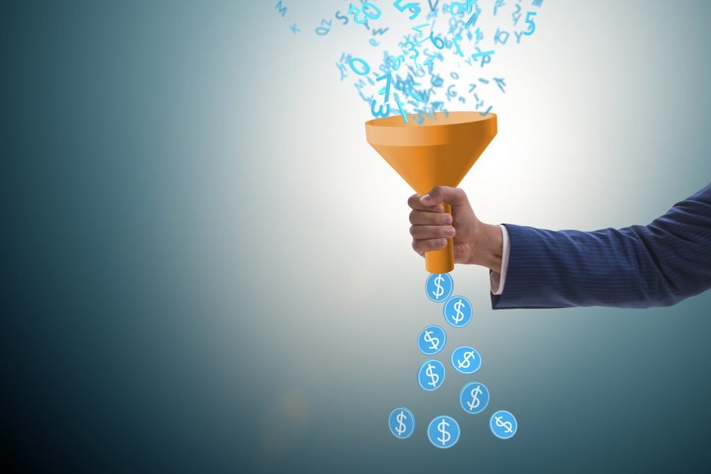 image of monetization funnel
