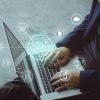 entrepreneur building and launching a tech startup