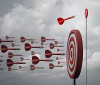 target market - image of dart board