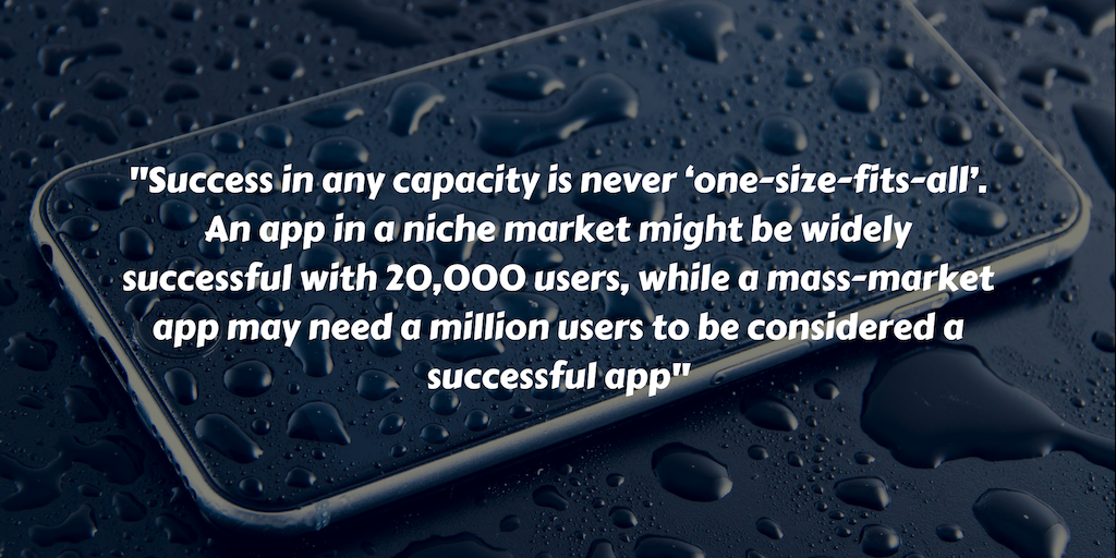 What is a successful app startup?